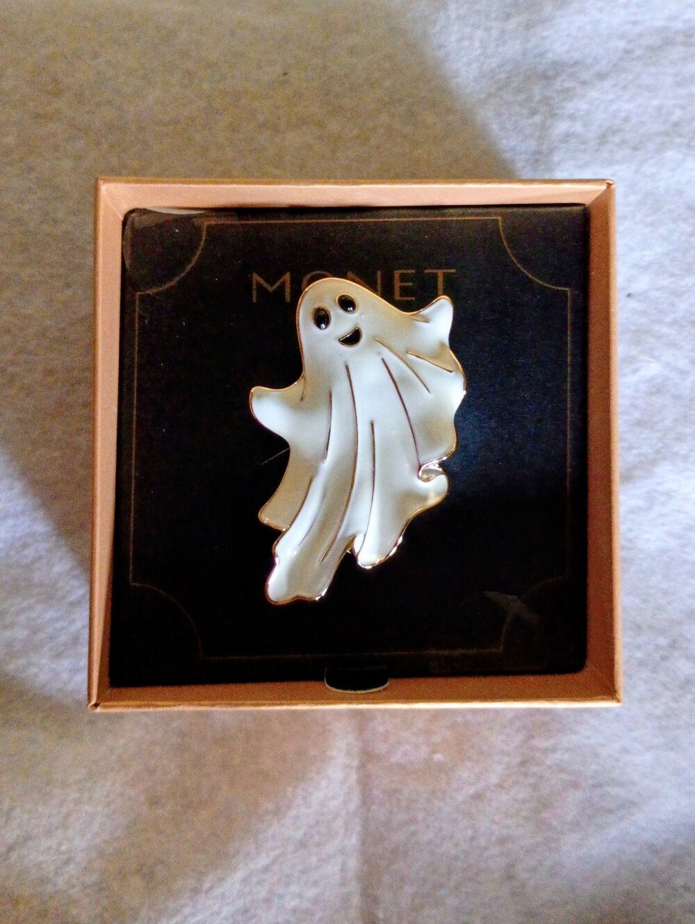 Halloween Ghost Brooch Monet